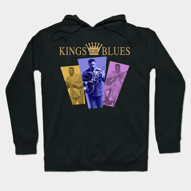 Kings Of The Blues Hoodie by PLAYDIGITAL2020